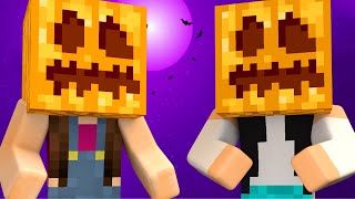 CABEÇAS DE ABÓBORA (Minecraft Parkour Troll)
