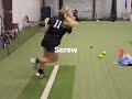 Maya Merrill, pitcher 2024- working pitches / training video 