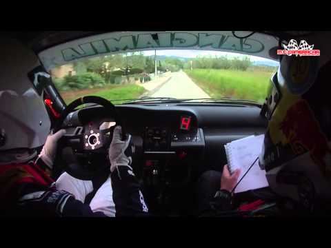 Rally della Valdinievole 2015  Corsi - Tonelli  Renault Clio A/7