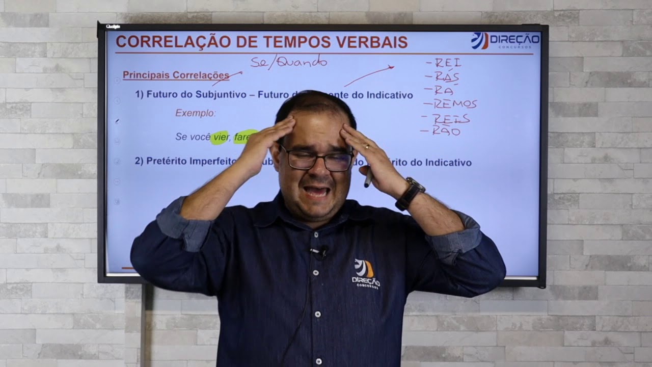 Dica #38 - CORRELAÇÃO DOS TEMPOS VERBAIS