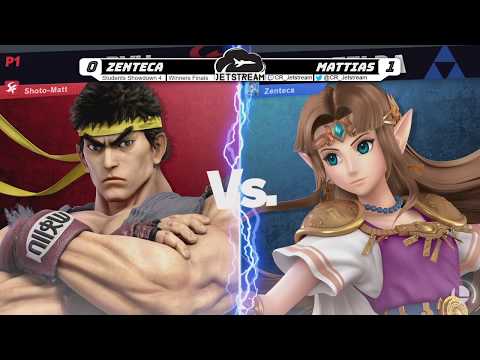 Students Showdown 4 Winners Finals - Mattias (Ryu) Vs. Zenteca (Zelda) Smash Ultimate - SSBU