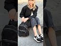 Рюкзак жіночий 589696 Чорний Відео