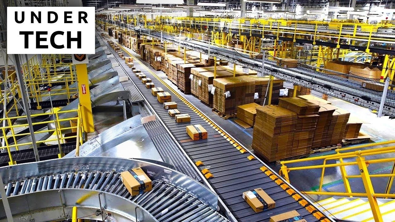 POR DENTRO DO CENTRO DE DISTRIBUIÇÃO INTELIGENTE DA AMAZON