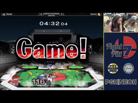 Bambi vs Spinda - Fight Pitt 7 - Melee Singles Pools