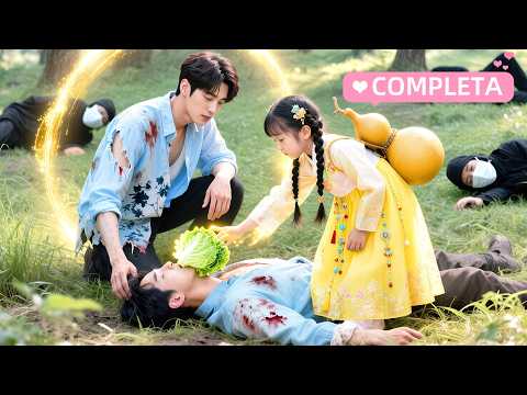 💗A bruxinha desceu a montanha, encontrou um CEO ferido e o curou com um repolho mágico!#amor #ação