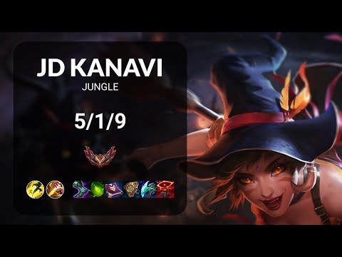 JD Kanavi Nidalee vs Sejuani JUNGLE - KR GRANDMASTER Patch 13.14