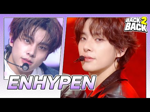 [4K BACK2BACK ⭐ ENHYPEN] Upper Side Dreamin' 🔁 Big Girls Don't Cry | KBS WORLD TV