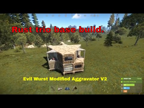 Aggravator V2 Modified - RUST Duo-Trio Base Design with Trapped  Rooms