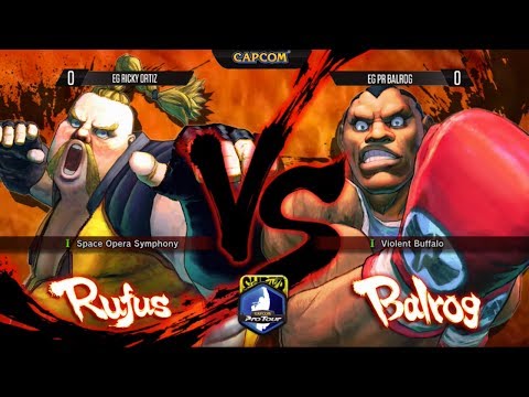 SSF4: AE - EG Ricky Ortiz vs EG PR Balrog - Top 16 Winners - Final Round 17