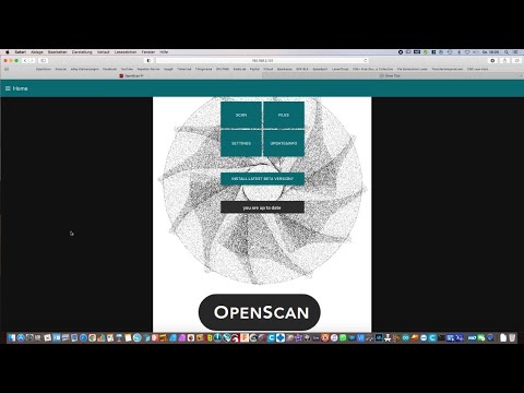 OpenScan DIY 3D-Scanner Software & Cloud Part 1/2