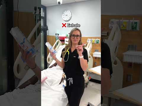 Incentive Spirometers: What You Need to Know! #nursingschool #RN #BSN
