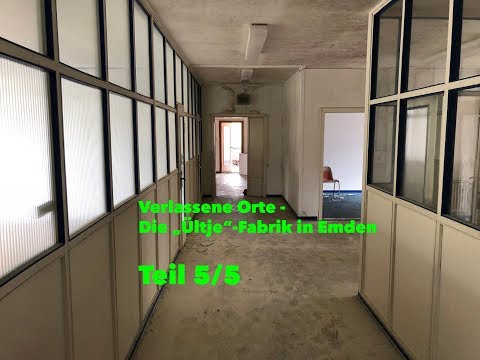 Abandoned Places - The "Ültje Fabrik" in Emden on 7 and 23 April 2018 - Part 5/5 - Documentary Ge...