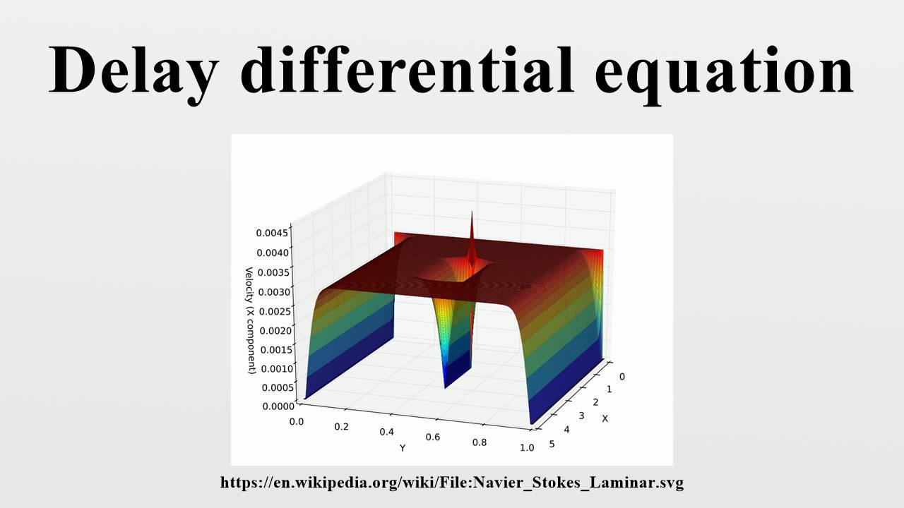Delay differential equation