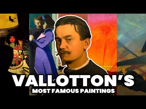Vallotton's Paintings 👨‍🎨 Felix Vallotton Paintings Documentary 🎨