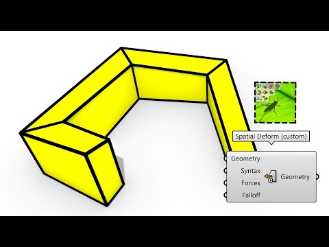 Grasshopper Tutorial (Spatial Deform)