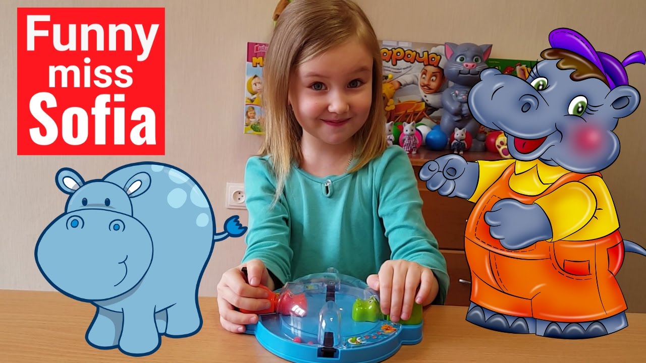 Голодные бегемотики Дорожная Игра Hasbro