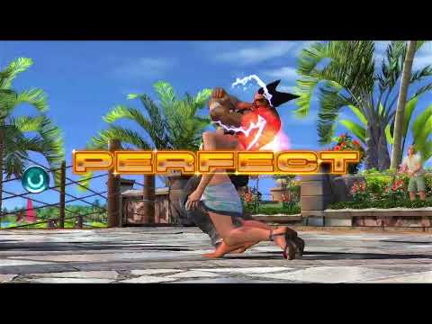 Tekken Tag Tournament 2-Jun(Swimsuit) Vs Heihachi(Lose)