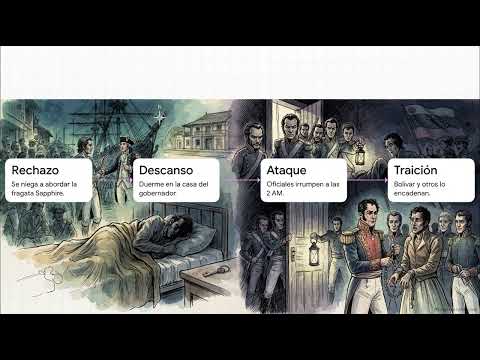 La Conspiración Silenciada: El Arresto de Francisco de Miranda por Simón Bolívar. La TRAICIÓN