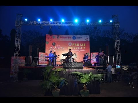 Jatin Pahwa live at Panjab university Chandigarh