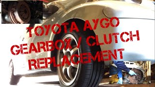 TOYOTA AYGO GEARBOX / CLUTCH REPLACEMENT, Same as Citroen c1 and Peugeot 107