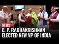 C P Radhakrishnan Elected Vice President Of India Defeats Opposition S Sudershan Reddy