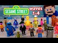 Sesame Street Super7 Vintage Muppet Reaction Figures ALL FIGURES Series 1 4 2025