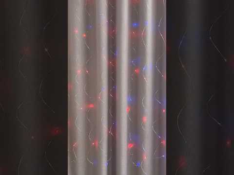 LED гірлянда новорічна штора роса Waterfall 200 LED 2,5*2м колір RGB 8 режимів з димуванням від USB з пультом ДУ