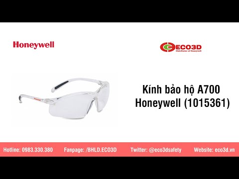 Giới thiệu kính bảo hộ Honeywell A700