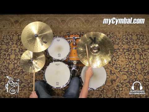 Used Zildjian 20" K Custom Ride Cymbal - Brilliant - 3127g (UK20889-1090116V)