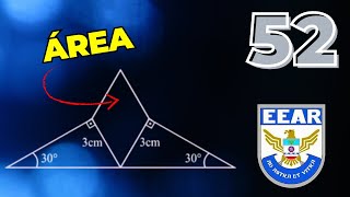 [ PASSO a PASSO ] Área do losango e Triângulo equilátero, EEAr 2019