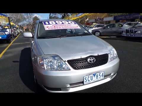 Used 2003 Toyota Corolla Conquest for sale (Car City Ringwood Victoria)