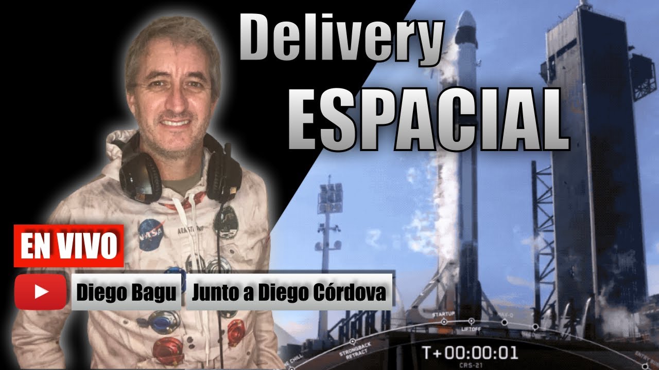 LANZAMIENTO SPACEX CRS-22  a la Estación Espacial | En DIRECTO (en ESPAÑOL) - (2021 Jun 3)