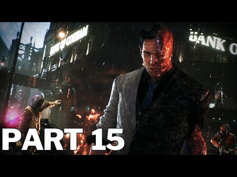 BATMAN ARKHAM KNIGHT Walkthrough Gameplay Part 15 - Two Face (No Commentary)