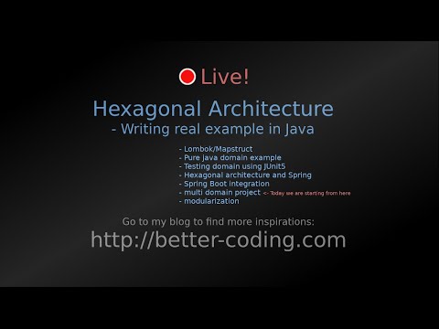 Hexagonal Architecture - Writing real domain example in Java & Spring #5