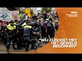 Politie verspreidt dronebeelden van Woonopstand in Rotterdam