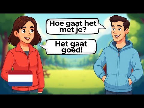 Learn Dutch with Conversations | Basic Questions & Answers (with subtitles)