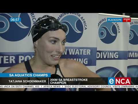 SA Aquatics Champs Schoenmaker wins 200m breaststroke title
