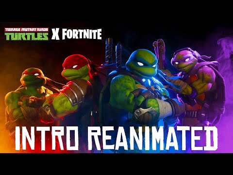 TMNT X Fortnite - Teenage Mutant Ninja Turtles (2012) Theme | Intro Reanimated