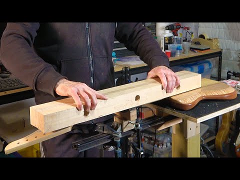 How To Make A Compound Conical Radius Fretboard
