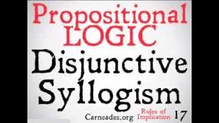 Disjunctive Syllogism