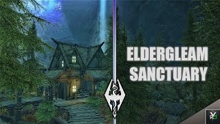 ELDER-GLEAM SANCTUARY HOUSE!!- Xbox Modded Skyrim Mod Showcase