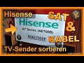 Hisense VIDAA TV Sort TV Channels 2022 Edit Channel List
