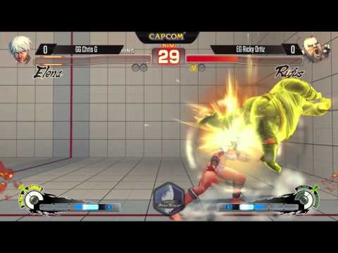 USFIV: GG Chris G vs EG Ricky Ortiz  - CEO2014 - Capcom Pro Tour Top 16