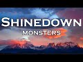Shinedown - MONSTERS (Lyrics)