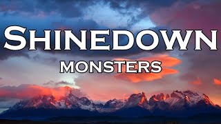 Shinedown - MONSTERS (Lyrics)