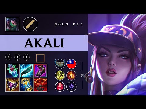 Akali Mid vs Vel'Koz - TW Challenger Patch 26.02