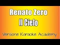 Renato Zero Il Cielo Karaoke Academy Italia