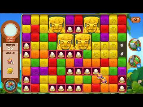 Lost Island Blast Adventure Level 1947 NO BOOSTERS - A S GAMING ✔️