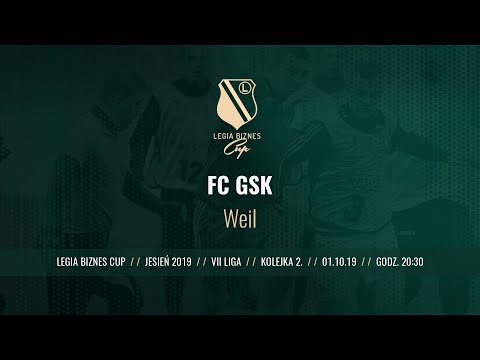 Skrót spotkania FC GSK - Weil ( Legia Biznes Cup Jesień 2019 )