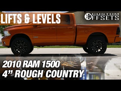 Lifts & Levels: 2010 Ram 1500, 4" Rough Country Lift